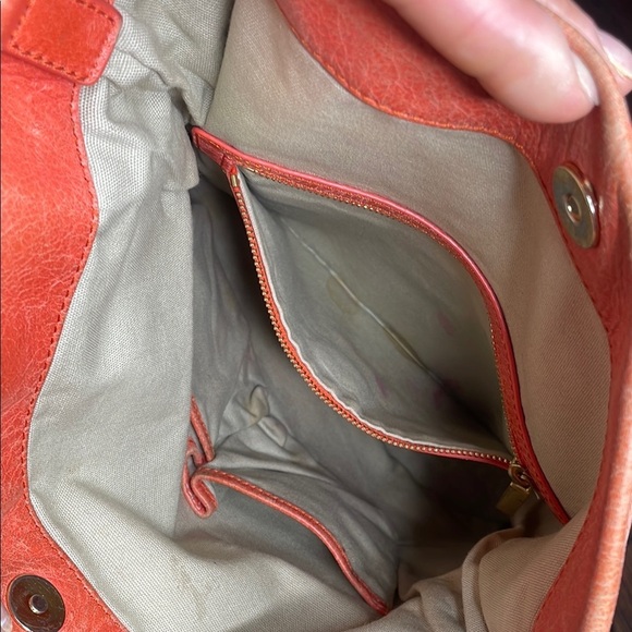 Tory Burch 3 way Orange Leather Crossbody Bag - Picture 12 of 13